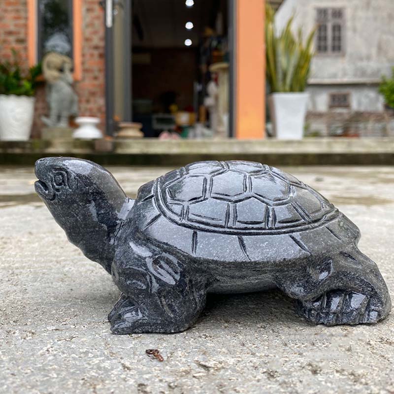 Rùa đá phong thủy mang ý nghĩa sâu xa khi để trên lăng mộ, đình, chùa 5 vai net ve rua da phong thuy